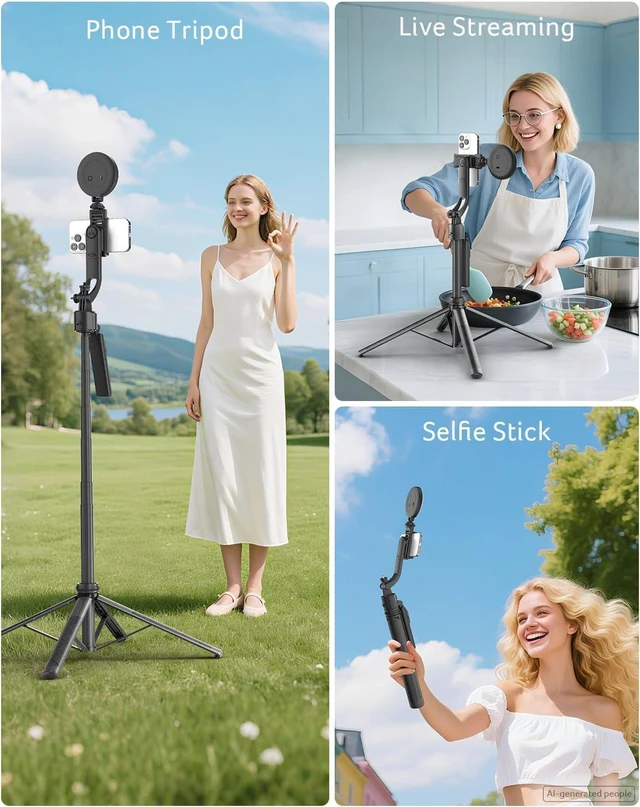 Alt view image 5 of 7 - Gadget Auto Face Tracking Tripod for iPhone