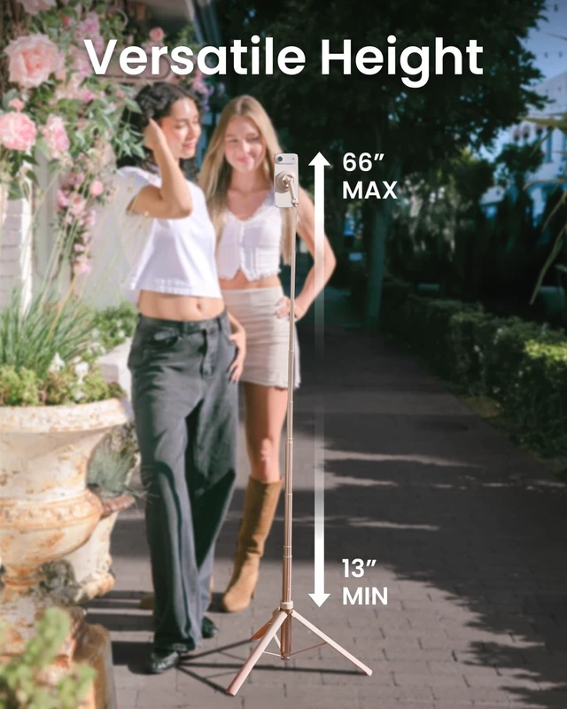 Alt view image 4 of 7 - Magnetic Phone Tripod for iPhone, JustTap Tripod for MagSafe
