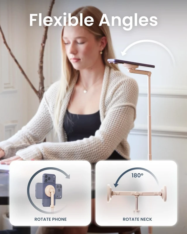 Alt view image 5 of 7 - Magnetic Phone Tripod for iPhone, JustTap Tripod for MagSafe