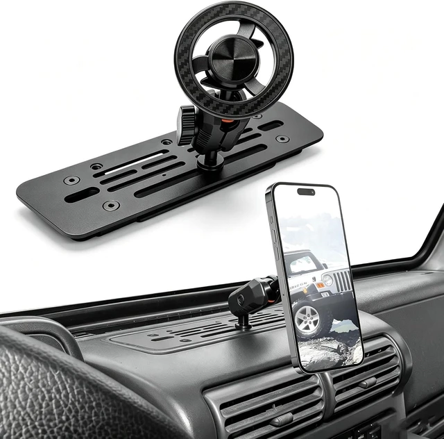 Main image of Magnetic Phone Mount Phone Holder for Jeep Wrangler TJ