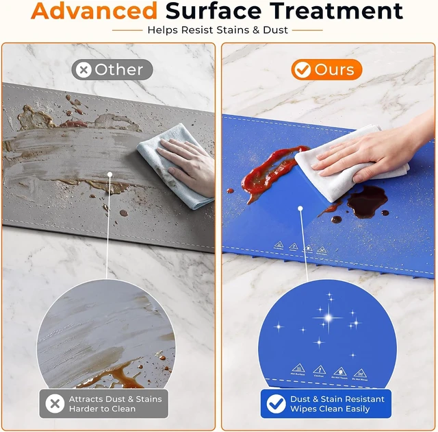 Alt view image 6 of 7 - Warming Mat for Food Extra Large 26"x15", 7 Heat Levels, 8 Hour Timer