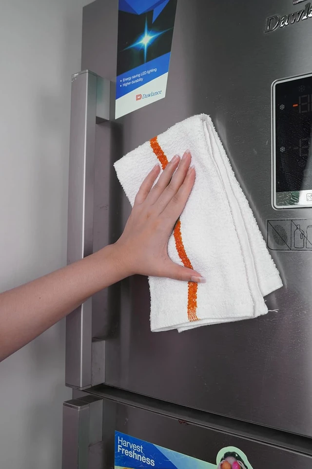 Alt view image 4 of 7 - Terry Bar Mop Towels (Value Pack of 60) Size 16"x19" Absorbent and Durable, Multipurpose Cleaning Rags, Cotton Cleaning Cloths, Terry Cloth Rags, Reusable Shop Rag
