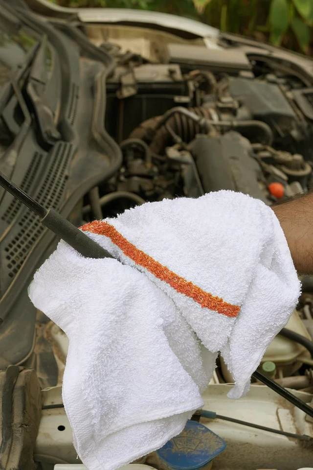 Alt view image 7 of 7 - Terry Bar Mop Towels (Value Pack of 60) Size 16"x19" Absorbent and Durable, Multipurpose Cleaning Rags, Cotton Cleaning Cloths, Terry Cloth Rags, Reusable Shop Rag
