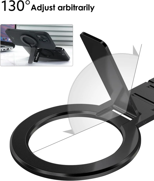 Alt view image 5 of 7 - Twins Carry: Magnetic Dual-Phone Holder for iPhone & Android
