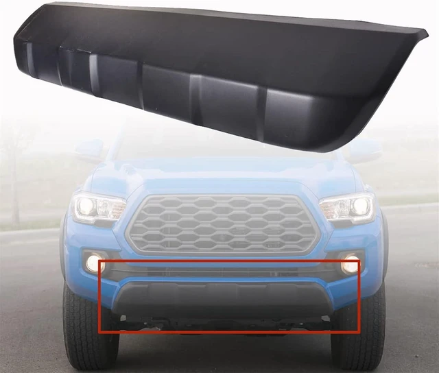 Main image of Front Lower Bumper Valance Skid Plate Panel Black Replacement for 2016-2020 T-a-c-o-m-a