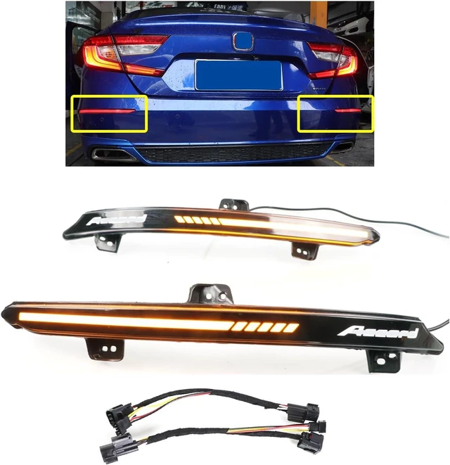 Main image of LED Rear Bumper Reflector Tail Light for 2018-2022 Honda Accord 10th