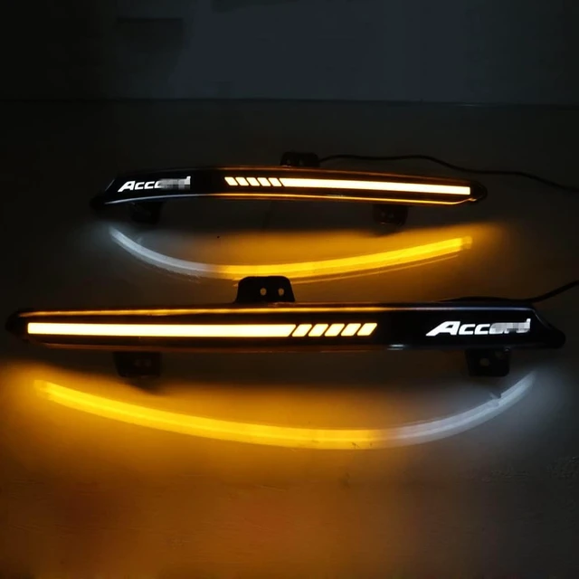 Alt view image 6 of 6 - LED Rear Bumper Reflector Tail Light for 2018-2022 Honda Accord 10th