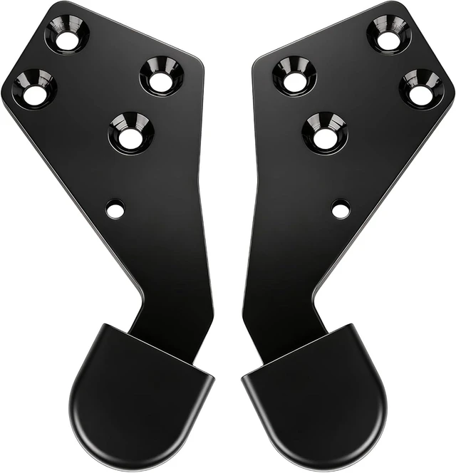 Main image of HLK2733L HLK2733R 2Pcs Poly Hood Guide Driver & Passenger Side Compatible with International IHC ProStar LoneStar Transtar WorkStar Heavy Duty Trucks Replace 3810978C1 3810981C1 3810979C1 3810982C1