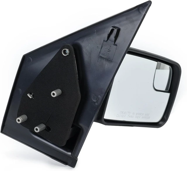 Alt view image 7 of 7 - Right Passenger Side Mirror Compatible with 2011-2013 Ford Transit Connect Right Side Rear Door Mirror with Manual Folding Textured Black BT1Z17682A