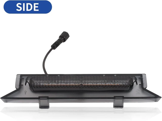 Alt view image 3 of 7 - LED Front Grill Light for 2024 2025 2026 Ford F150 XLT, White