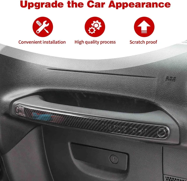 Alt view image 4 of 7 - 16PCS JK Interior Accessories Trim Kit for Jeep Wrangler 2011-2017