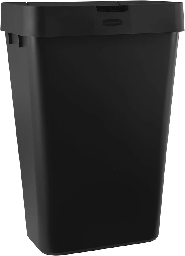 Main image of Touch-Top Kitchen Trash Can with Lid, 12.2 Gallon, Black, Garbage Container for Home/Kitchen/Apartment/Garage