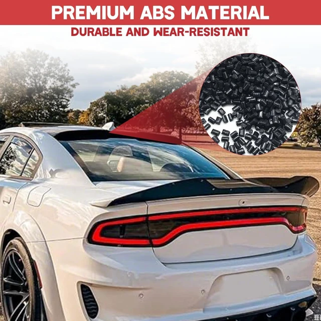 Alt view image 6 of 7 - Rear Window Roof Spoiler for Dodge Charger 2015-2026, Dodge Charger Accessories Wing Spoiler for SRT Hellcat, Scatpack, R/T, GT, SXT, SE, Enforcer, Daytona, Pursuit (V Style)