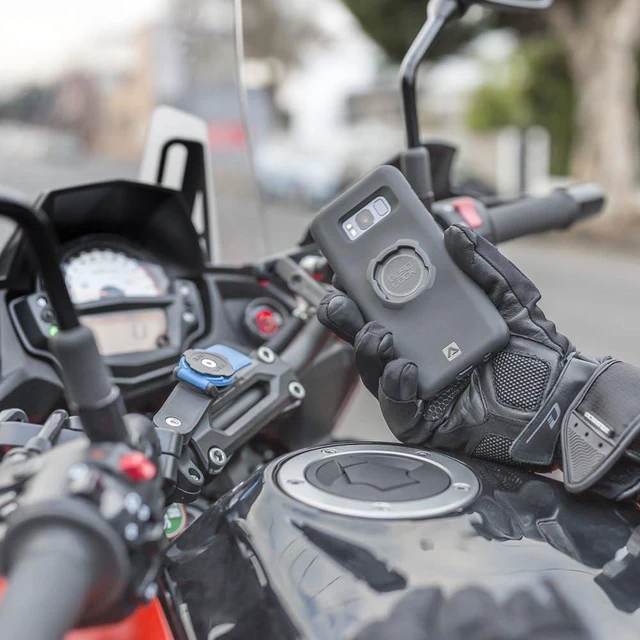 Alt view image 5 of 7 - Motorcycle Handlebar Phone Mount for iPhone, Galaxy Pixel and Universal Adapters