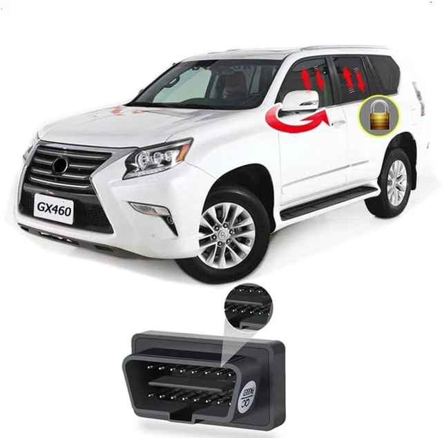 Main image of OBD GX 460 Remote Car Auto Window Lift Close Open Side Mirror Folding Unfold and Door Speed Lock Module Kit for Lexus GX460 2010-2019 Accessories