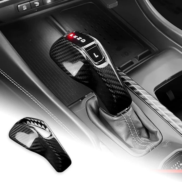 Main image of Carbon Fiber Gear Shift Knob Cover for Dodge Charger 2024-up