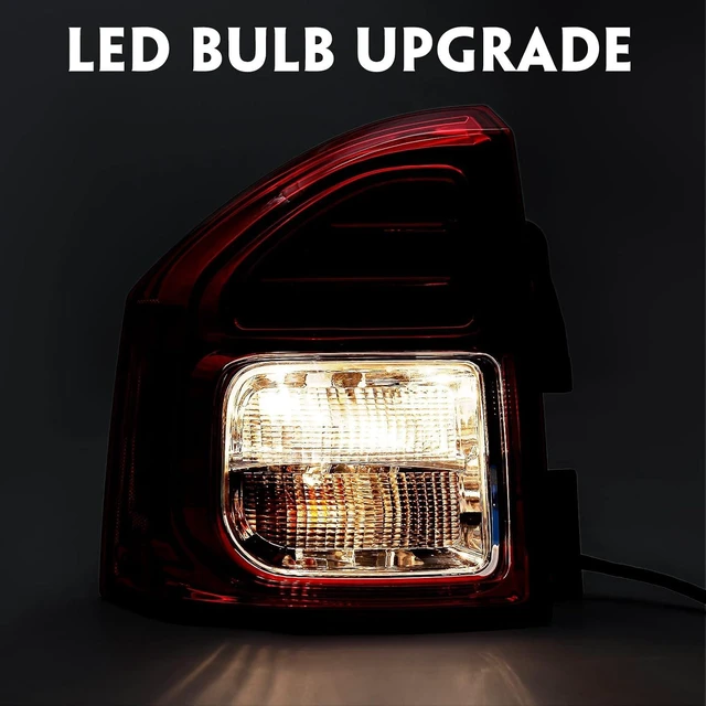 Alt view image 5 of 6 - Left Tail Light Fit for Jeep Compass 2014-2017 Taillight Driver Side LH Tail lamp Brake Lamp Assembly Replacement Accessory