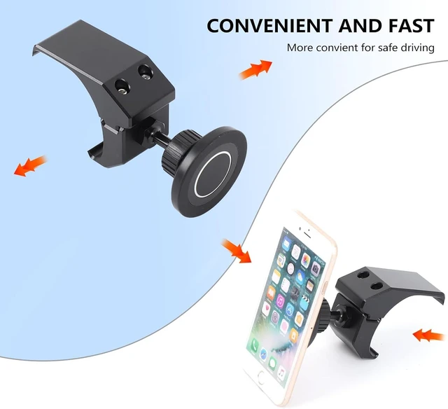 Alt view image 2 of 7 - Magnetic Cell Phone Mount for Land Rover Defender 90 110 130 2020-2025