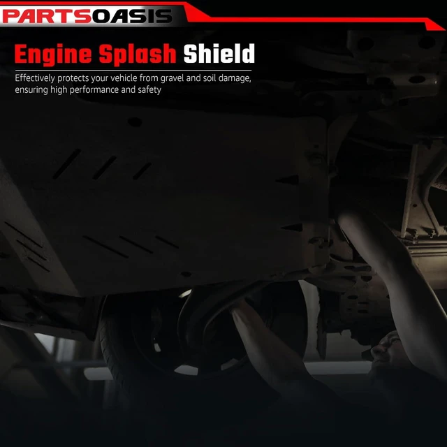 Alt view image 2 of 7 - Engine Splash Shield Under Cover Lower Center (Type 2) Replacement for Dodge Charger 2015-2023