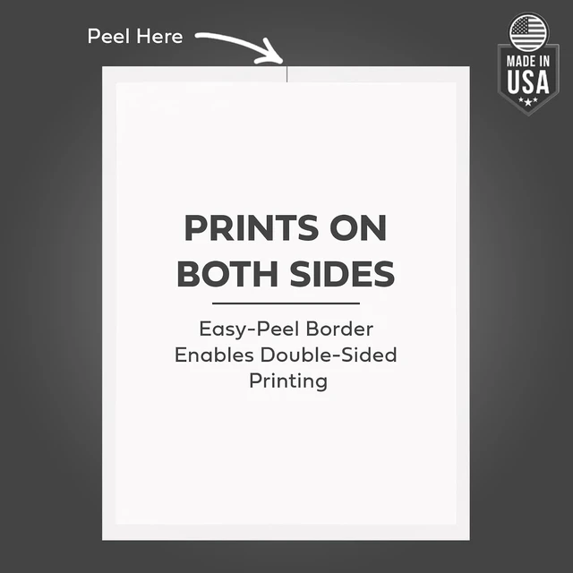 Alt view image 2 of 7 - Interior Car Window Stickers for Cars & Dealerships - Blank White