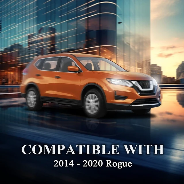 Alt view image 2 of 7 - Fender Flares Compatible with 2014-2020 Nissan Rogue