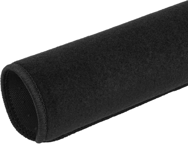 Alt view image 3 of 7 - Fit 1992-1995 Honda Civic Floor Mats Black with EG Logo & Red Stitching