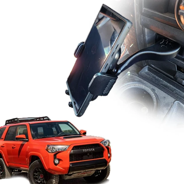 Alt view image 2 of 7 - The Original Runner Smash Mount 5th Gen 4Runner Phone Mount w/Basic Phone Holder Made in the USA