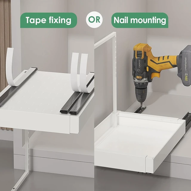Alt view image 6 of 7 - Expandable Under Sink Organizer with 6-Level Height Adjustment