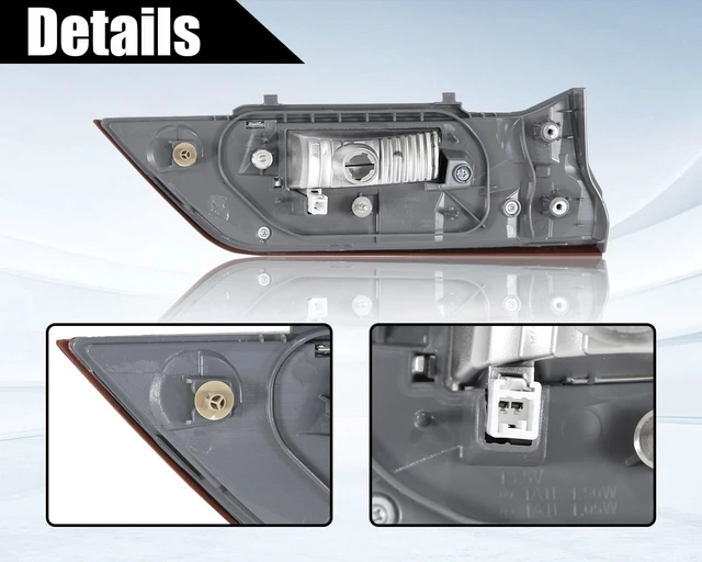 Alt view image 5 of 7 - Inner Tail Light Assembly Fit for 2017 2018 2019 Honda CRV Left