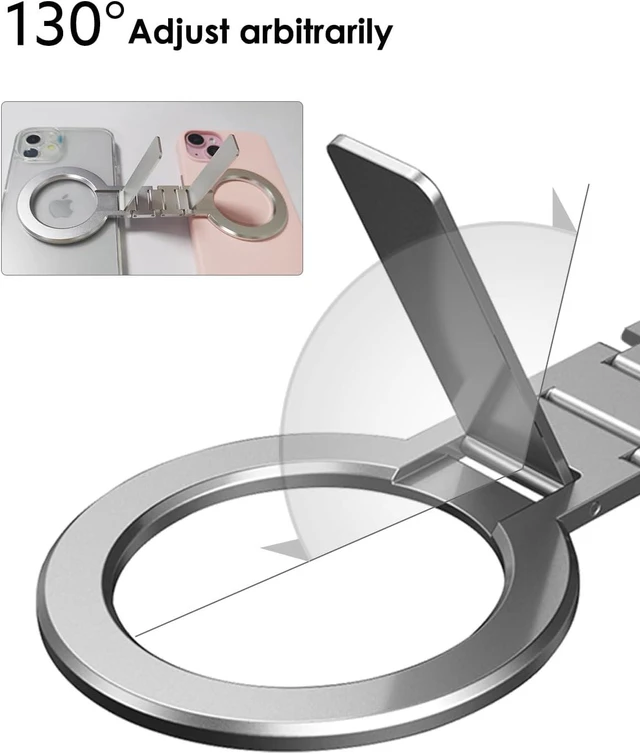 Alt view image 5 of 7 - Twins Carry: Magnetic Dual-Phone Holder for iPhone & Android
