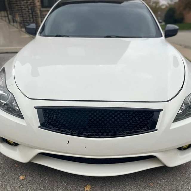 Alt view image 4 of 7 - Front Bumper Grille For Infiniti G37 2008-2013 Q60 2014-2016 Coupe 2 Door