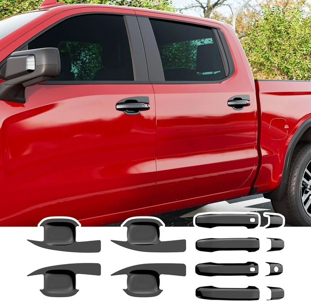 Main image of 12PCS Door Handle Cover Compatible with 2019-2026 Chevy Silverado
