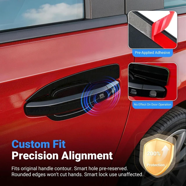 Alt view image 2 of 7 - 12PCS Door Handle Cover Compatible with 2019-2026 Chevy Silverado