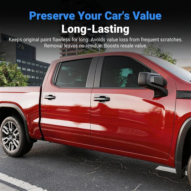 Alt view image 4 of 7 - 12PCS Door Handle Cover Compatible with 2019-2026 Chevy Silverado