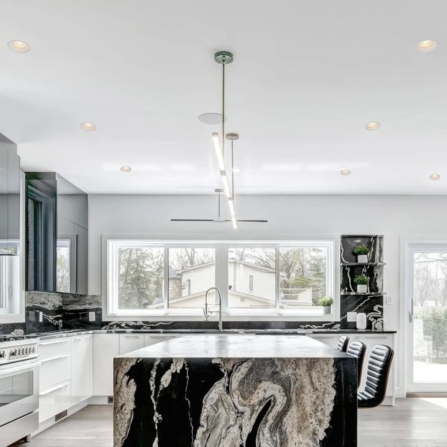 Alt view image 5 of 7 - 4" White Trimless Anti-Glare LED Downlight, 1000 Lumens, 5 CCT