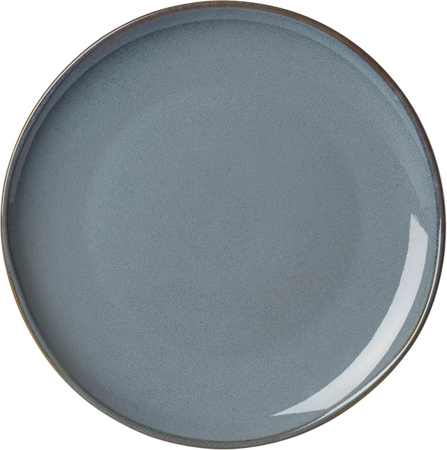 Alt view image 4 of 7 - 897199 Organic Shades 12-Piece Dinnerware Set, Slate Blue