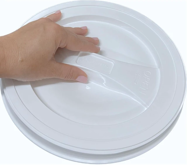 Alt view image 5 of 5 - 2 Gallon Food Grade Plastic Bucket with Screw on lid- 3 Colors- Made in USA containers- Pack of 3