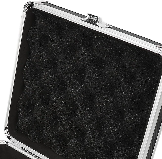 Alt view image 7 of 7 - 2.5" Hard Drive Storage x, External Hard Drive Carrying Case with 20 Bays, HDD Storage x Suitcase with Safety Lock Design