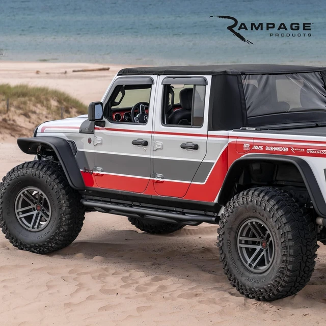 Alt view image 4 of 4 - California Brief Soft Top for Jeep Wrangler YJ