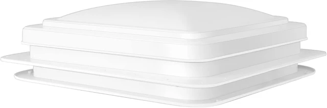 Alt view image 5 of 7 - RV or Trailer Roof Vent - Manual 14" x 14"