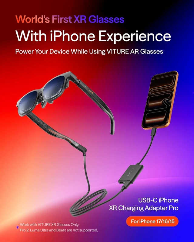 Alt view image 2 of 7 - USB- C XR Charging Adapter Pro, for iPhone 15 & Later
