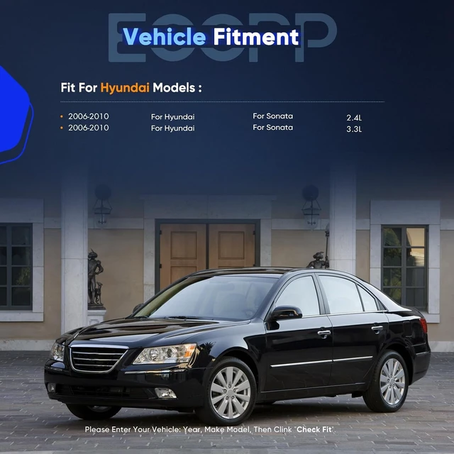 Alt view image 2 of 7 - Side View Mirror Compatible with 2006-2010 for Hyundai Sonata