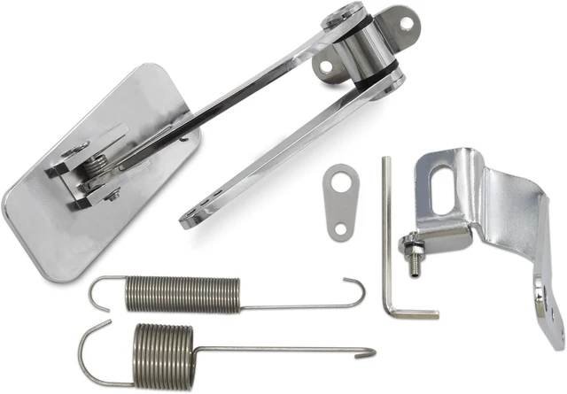 Alt view image 5 of 7 - Throttle Pedal, 2" x 4-1/2" with 24" Sleeve and Cable & Carb Bracket
