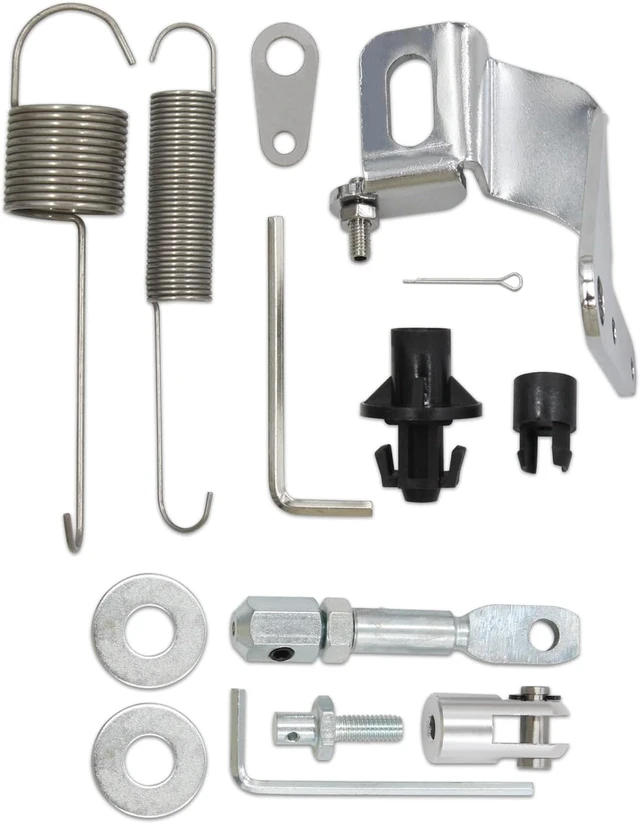 Alt view image 6 of 7 - Throttle Pedal, 2" x 4-1/2" with 24" Sleeve and Cable & Carb Bracket