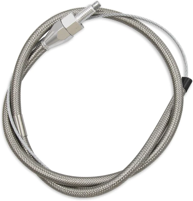 Alt view image 7 of 7 - Throttle Pedal, 2" x 4-1/2" with 24" Sleeve and Cable & Carb Bracket