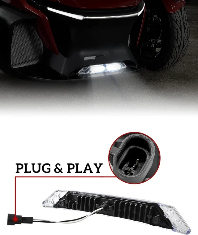 Alt view image 4 of 7 - LED Auxiliary Light for Can-Am Spyder RT 2020-2026