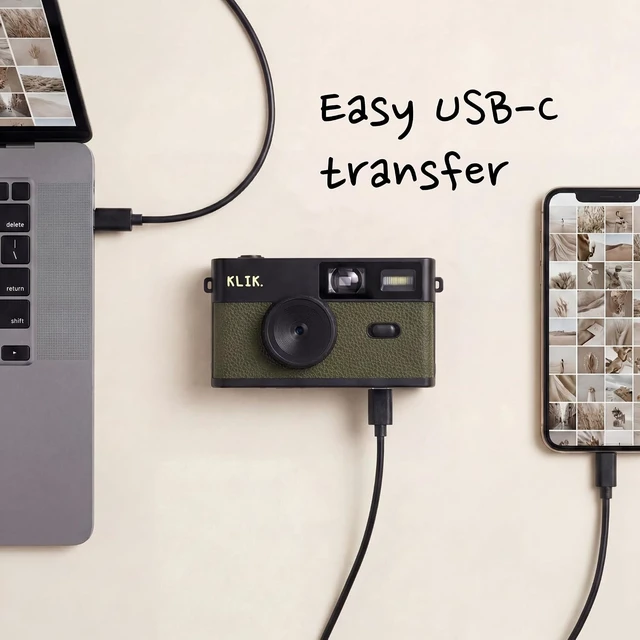Alt view image 4 of 7 - Klik Screen-Free Digital Camera | Stay Present & Capture Retro Photos