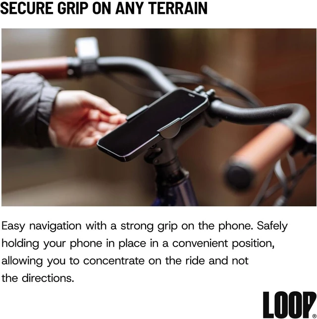 Alt view image 4 of 7 - Micro Mount Super Compact Bike Phone Holder for iPhone & Metal Stem Cap Mount, Easy Installation, Universal Fit, Seamless Integration, Durable & Sleek Bicycle Phone Mount - Black