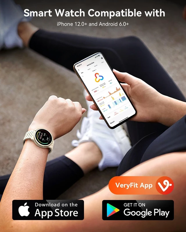 Alt view image 6 of 7 - Smart Watches for Women & Men, Compatible with iPhone & Android