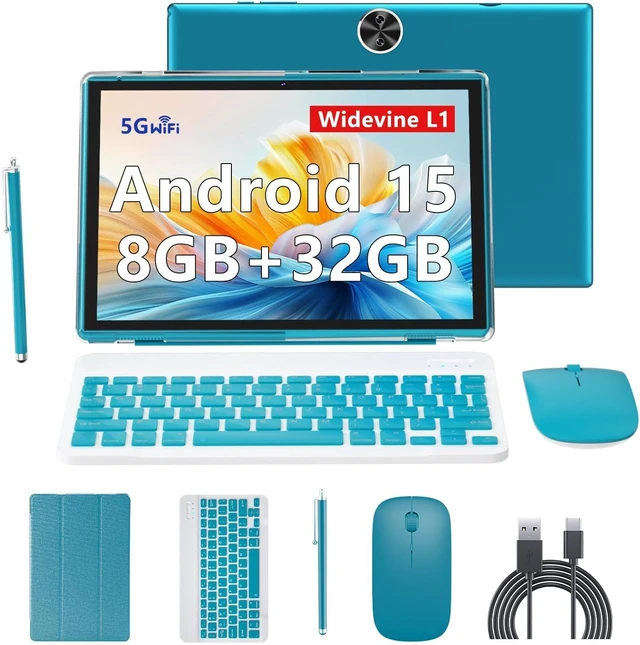 Main image of Android 15 | Tabalet with Keyboard | Tablet 10 inch | 2 in 1 Tablet